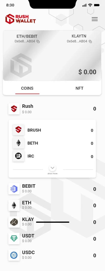Rush Wallet